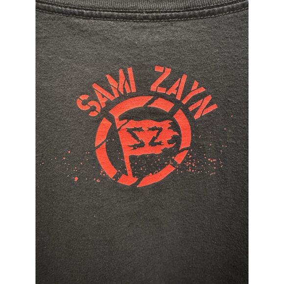 WWE Sami Zayn "Never Be the Same" Black Red Cotton Men’s 3XL T-Shirt - Picture 4 of 7